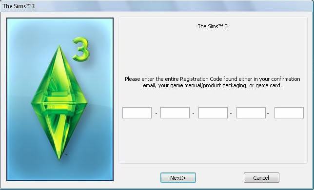 Free Sims 3 Registration Code