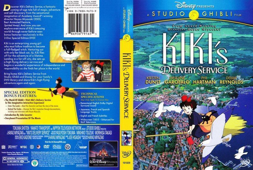 Kiki delivery service - Cô phù thủy nhỏ (1989) bản DVDRip 720p
