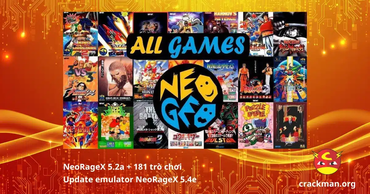 Trọn bộ NeoGeo 181 Rom games