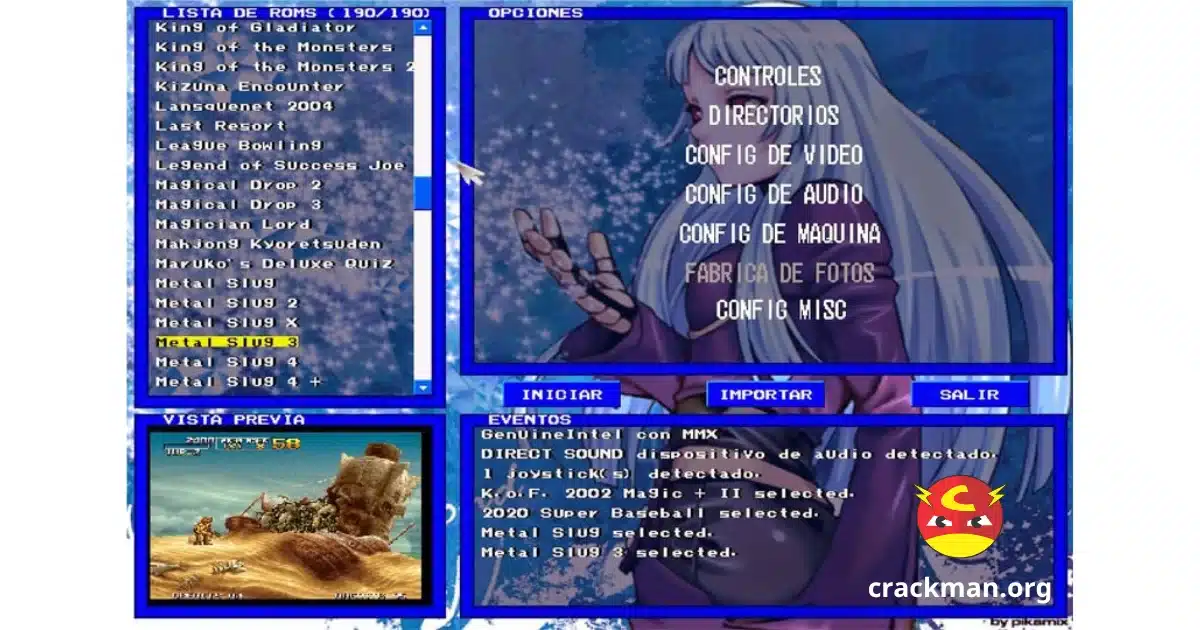 Trọn bộ NeoGeo 181 Rom games