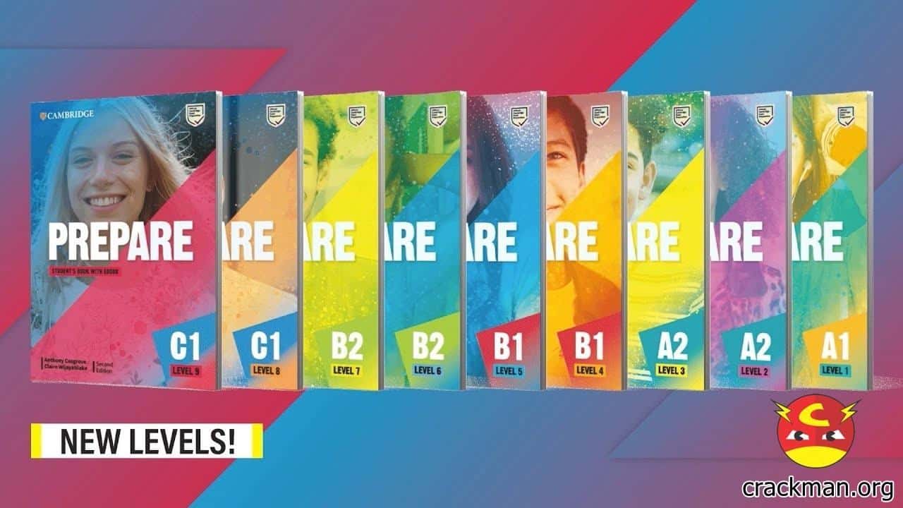Trọn bộ sách Cambridge English Prepare phiên bản 2nd mới nhất (mix 2015 + 2018)