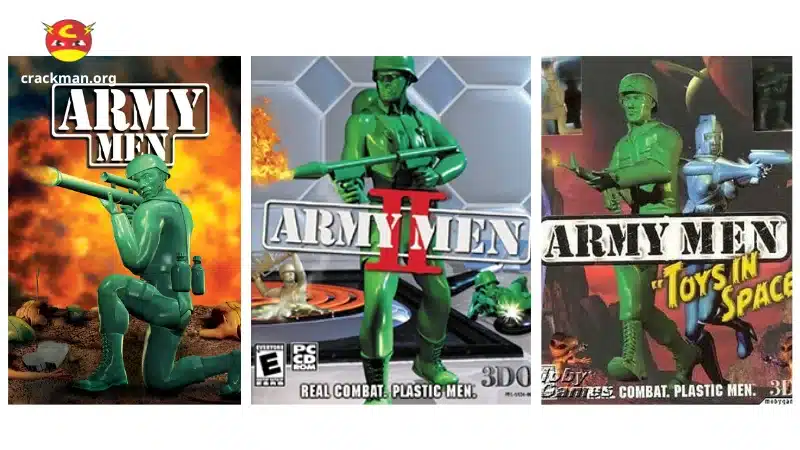 Army Men collection chú lính nhựa